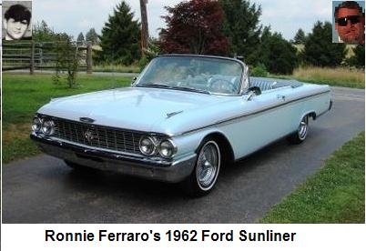 Ronnie Ferraros 1962 Ford Sunliner