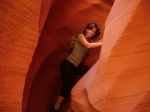 Climbing down/up Antelope Canyon in Page, AZ What`s on your Bucket List?