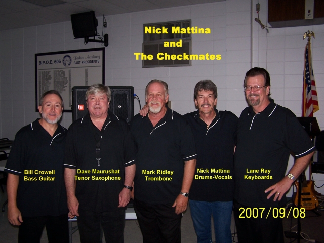 The Checkmate Band in Biloxi, MS
Currently working in 2009.