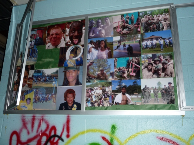 2004-2005 student montage that was above the water line.